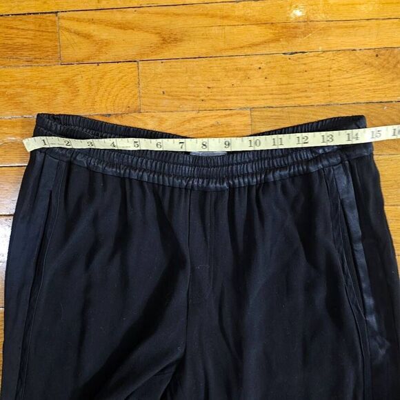 Vince High Rise Pull On Jogger Pants Trousers Black Size Small - Picture 7 of 9
